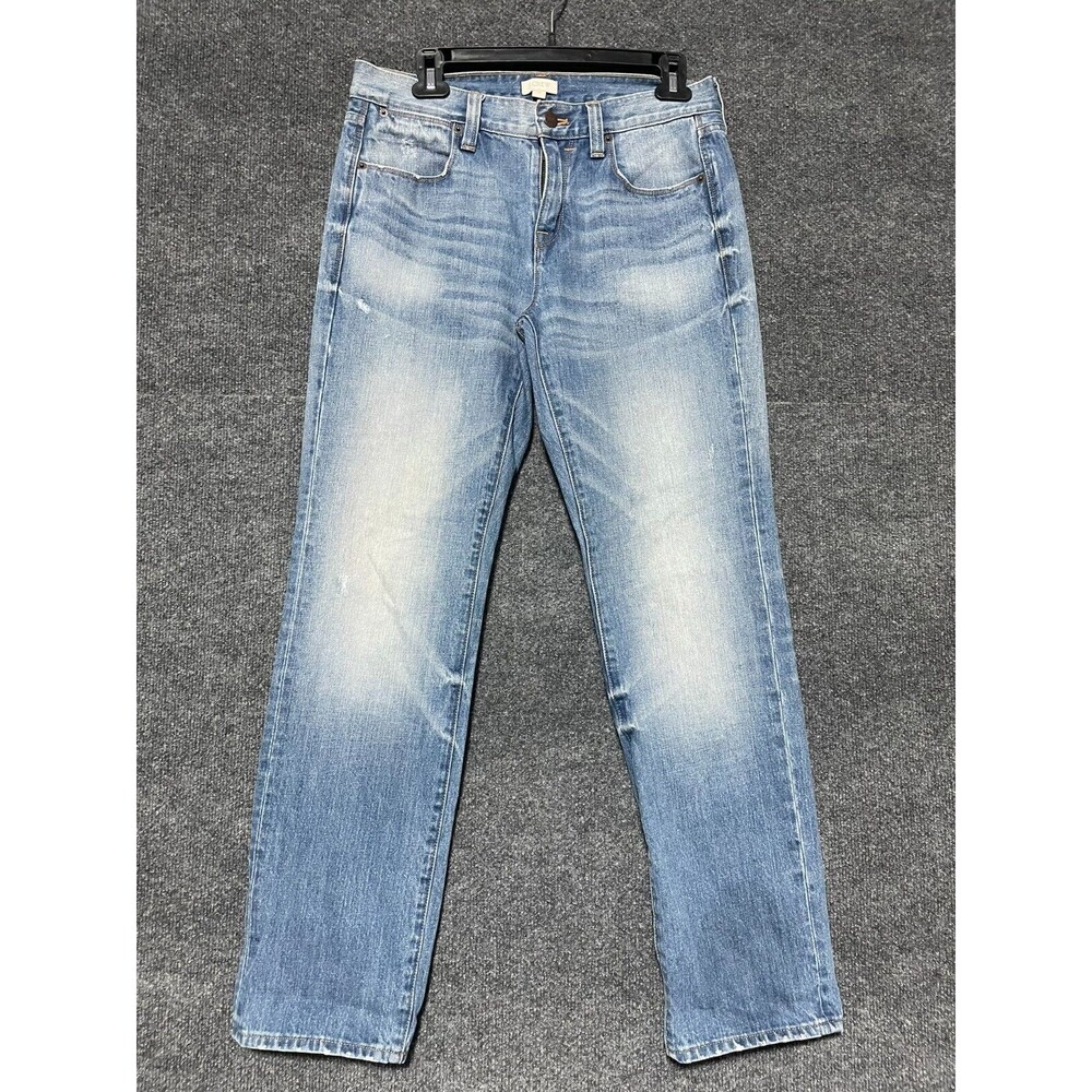 J. Crew Jeans Women's 26 Straight Cotton Blue Light Wash
